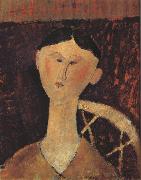 Amedeo Modigliani Portrait of Mrs.Hastings (mk39) oil painting artist